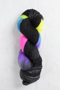 Madelinetosh Pashmina Black Rainbow