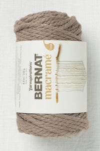 Bernat Macrame Gray Brown