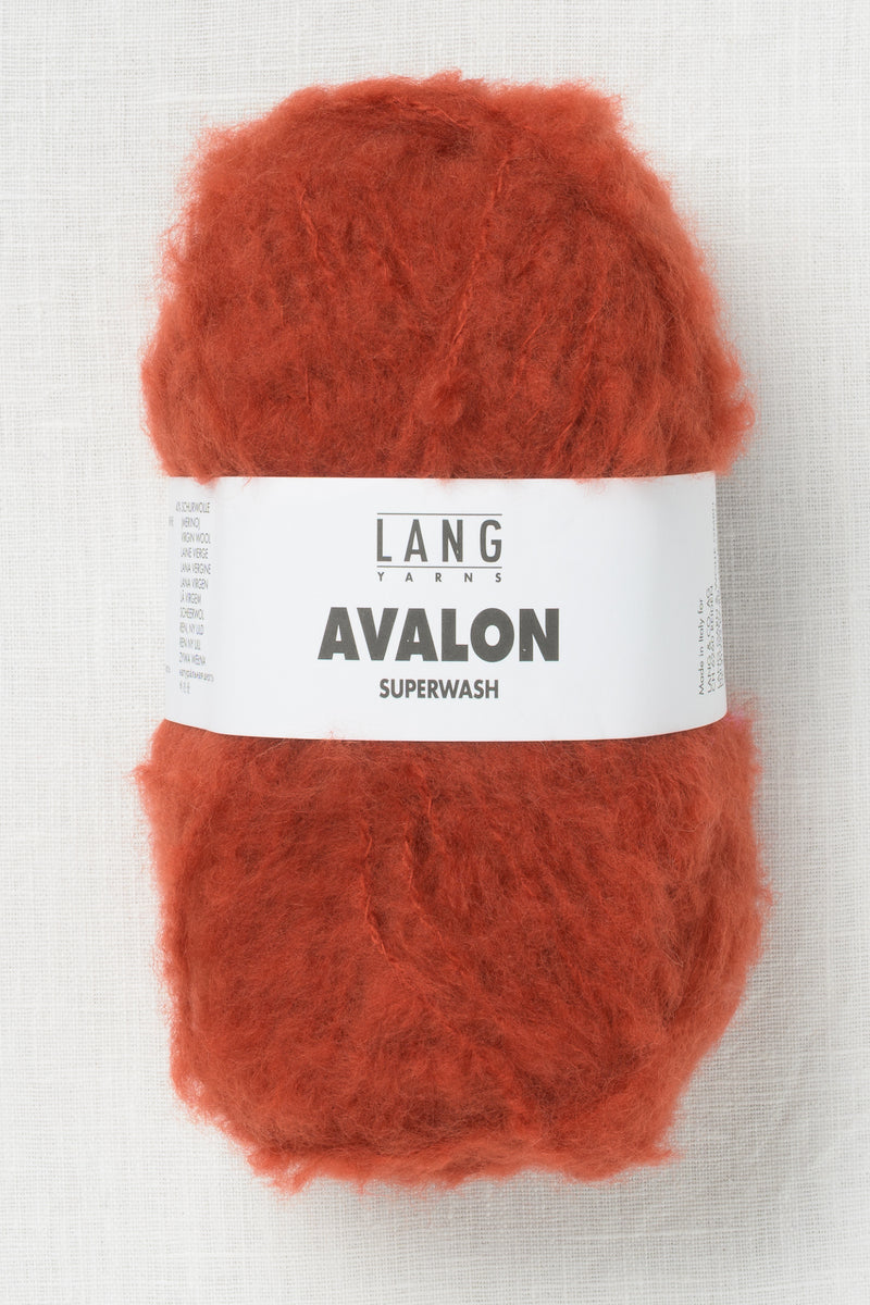 Lang Yarns Avalon 87 Brick