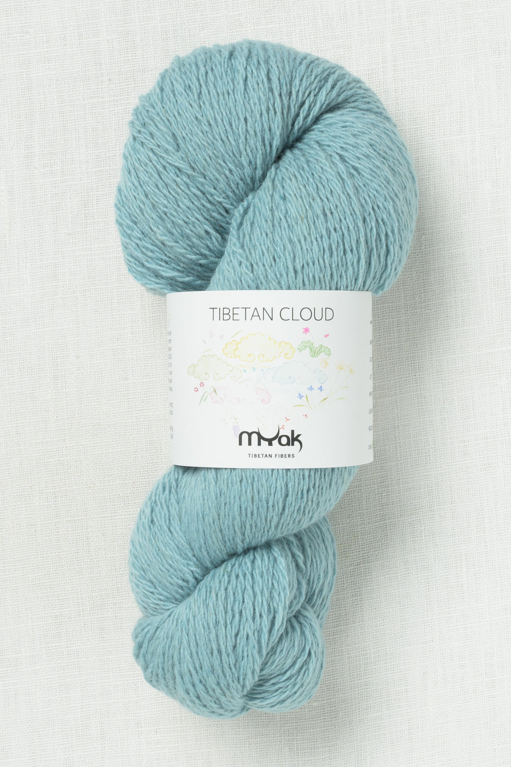 mYak Tibetan Cloud Celadon Blue