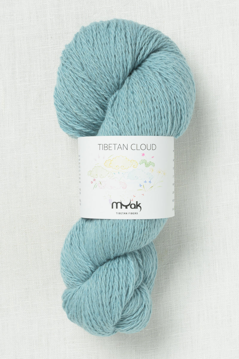 mYak Tibetan Cloud Celadon Blue