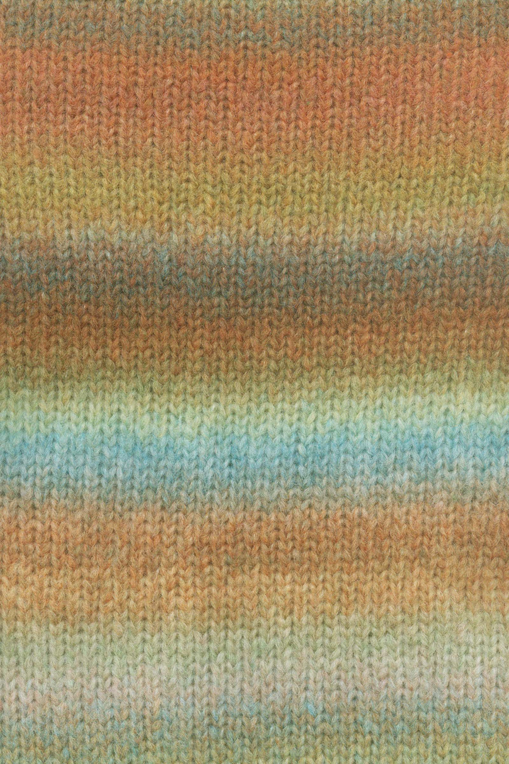 Lang Yarns Orion 2 Brown Blue Green swatch