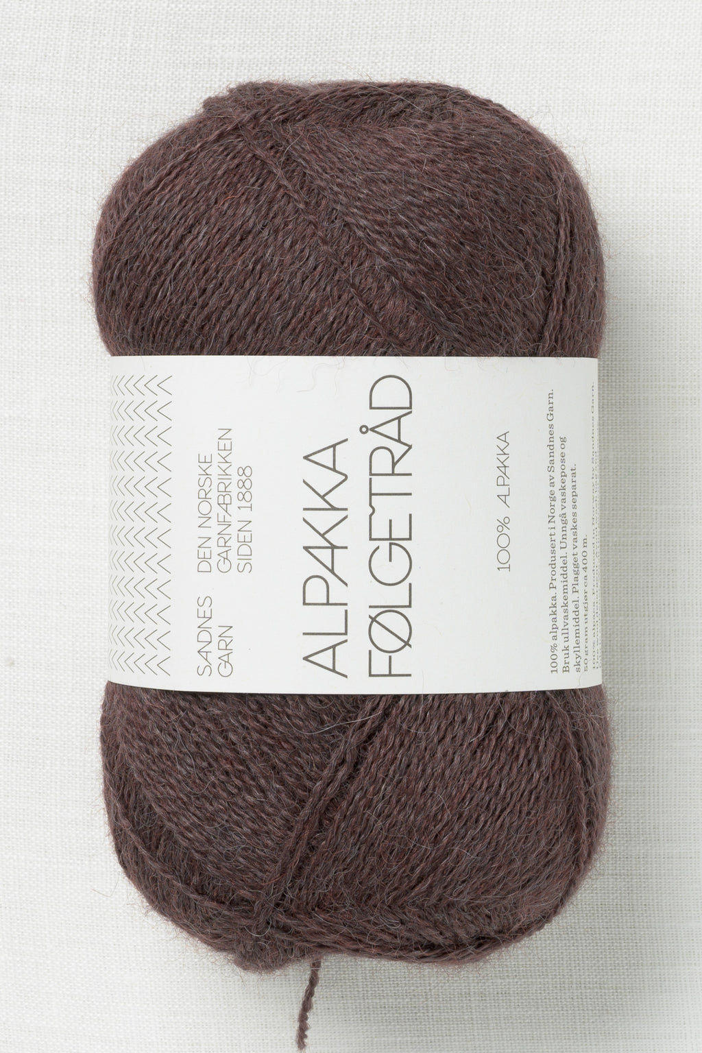 Sandnes Garn Alpakka Folgetrad 3591 Chocolate Plum