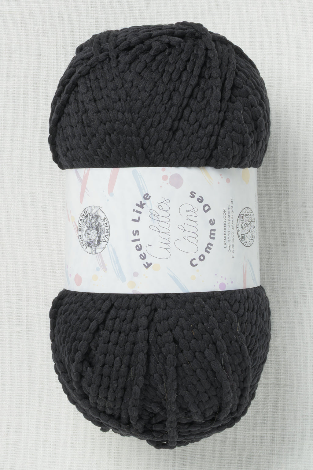 Lion Brand Feels Like Cuddles 153C Licorice
