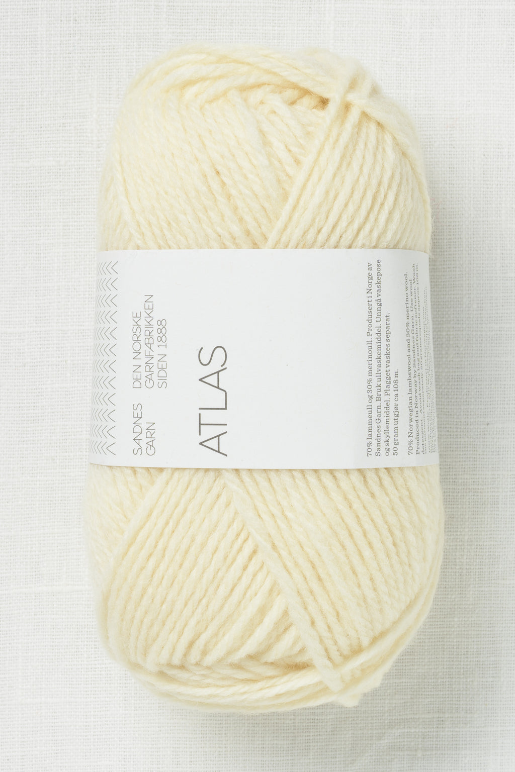 Sandnes Garn Atlas 1012 Natural