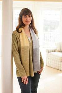 Color Play Mohair Scarf & Wrap by Churchmouse Yarns and Teas