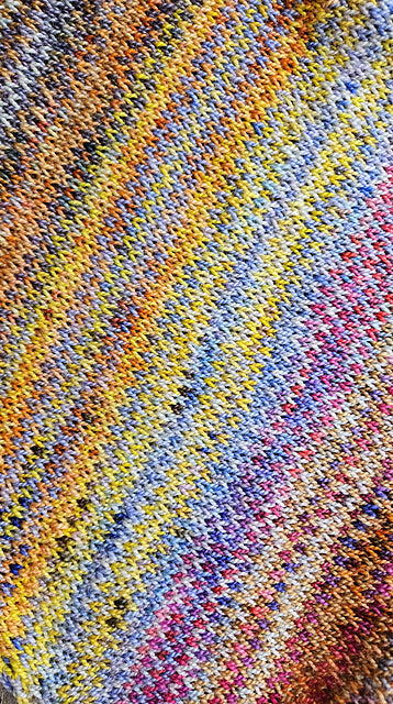 Colour Cocktail Shawl by Taiu Landra