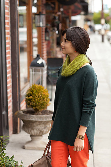 Moebius Cowl by Churchmouse Yarns and Teas