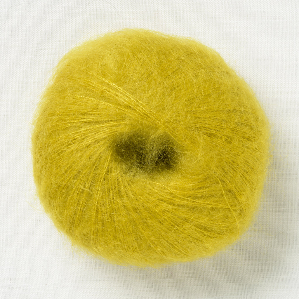 Knitting for Olive Soft Silk Mohair Umami Yellow