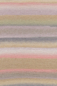 Lang Yarns Aurora 1 Coral Brown Violet Olive swatch