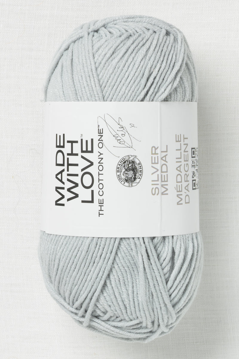 Lion Brand Made With Love The Cottony One 150BL Silver Medal