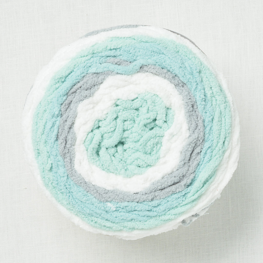 Bernat Baby Blanket Stripes Seaglass