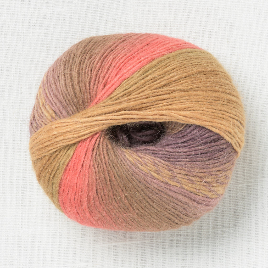 Lang Yarns Aurora 1 Coral Brown Violet Olive