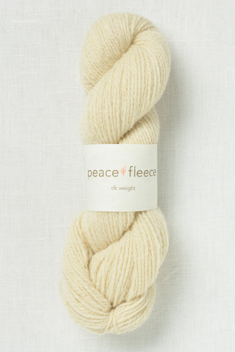 Peace Fleece DK Antarctic White