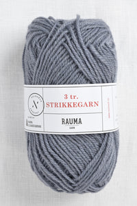 Rauma 3-Ply Strikkegarn 1287 Blue Gray