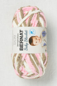 Bernat Baby Blanket Small Ball Little Petunias