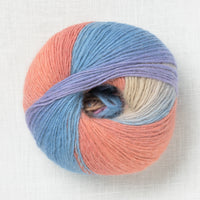 Lang Yarns Aurora 2 Mint Rosewood Blue Brown