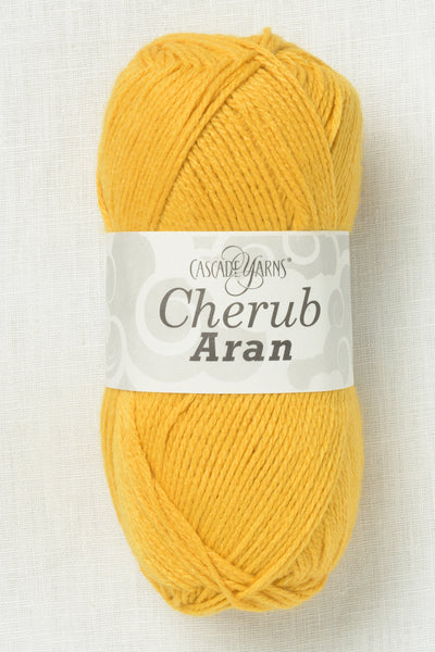 Cascade Cherub Aran 101 Old Gold