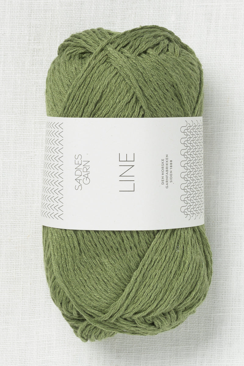 Sandnes Garn Line 9062 Olive Green