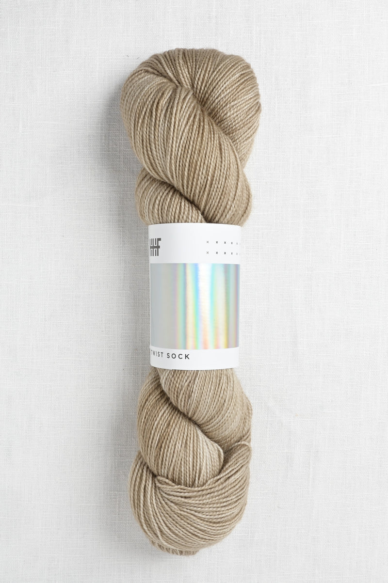 Hedgehog Fibres Twist Sock Stone