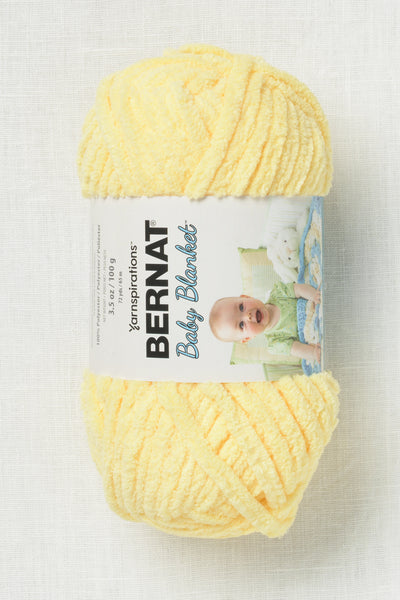 Bernat Baby Blanket Small Ball Baby Yellow