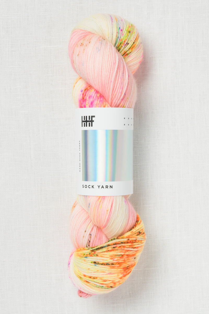 Hedgehog Fibres Twist Sock Peony (New)