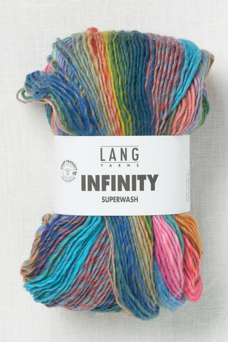 Lang Yarns Infinity 1 Rainbow Cascade