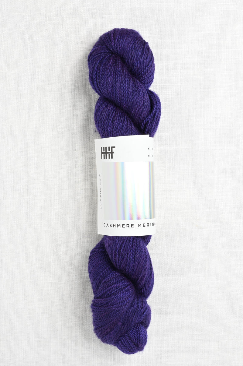 Hedgehog Fibres Cashmere Merino Purple Reign