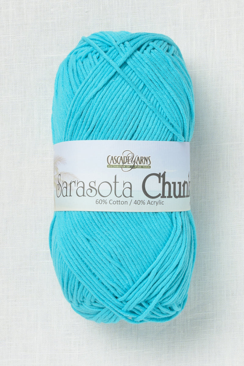Cascade Sarasota Chunky 234 Blue Turquoise