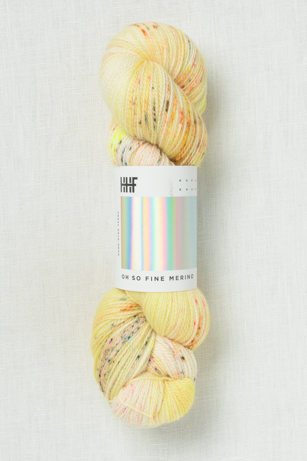 Hedgehog Fibres Oh So Fine Mellow Yellow