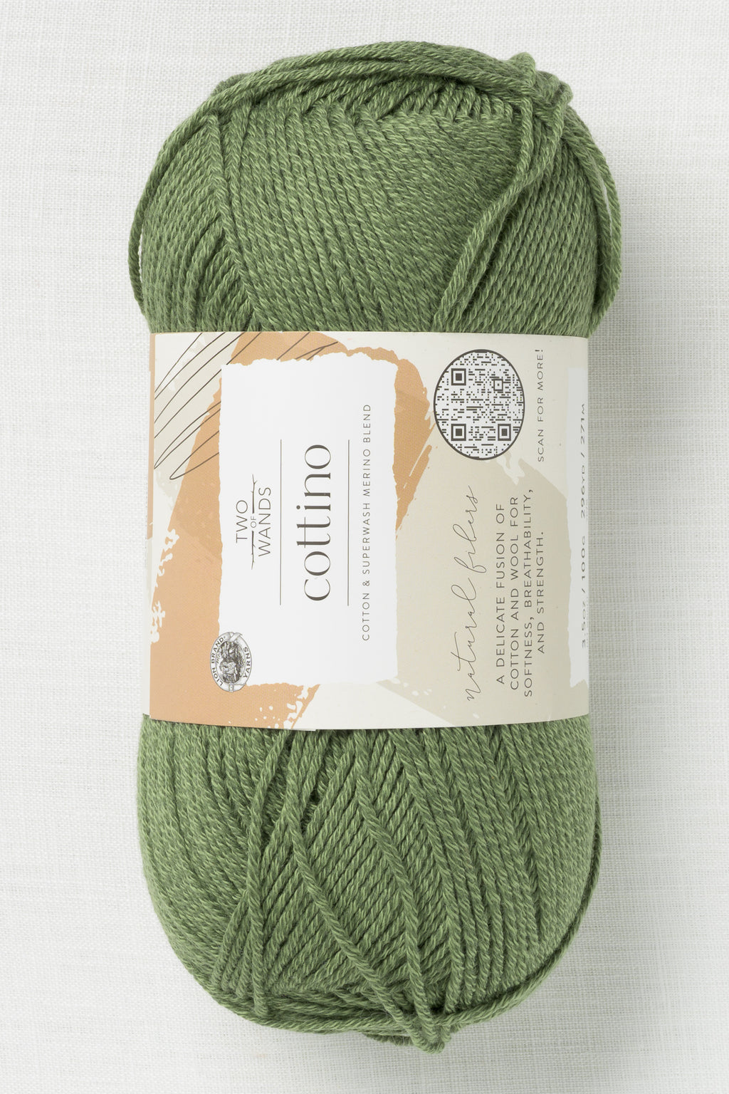 Lion Brand Two of Wands Cottino 172V Dill