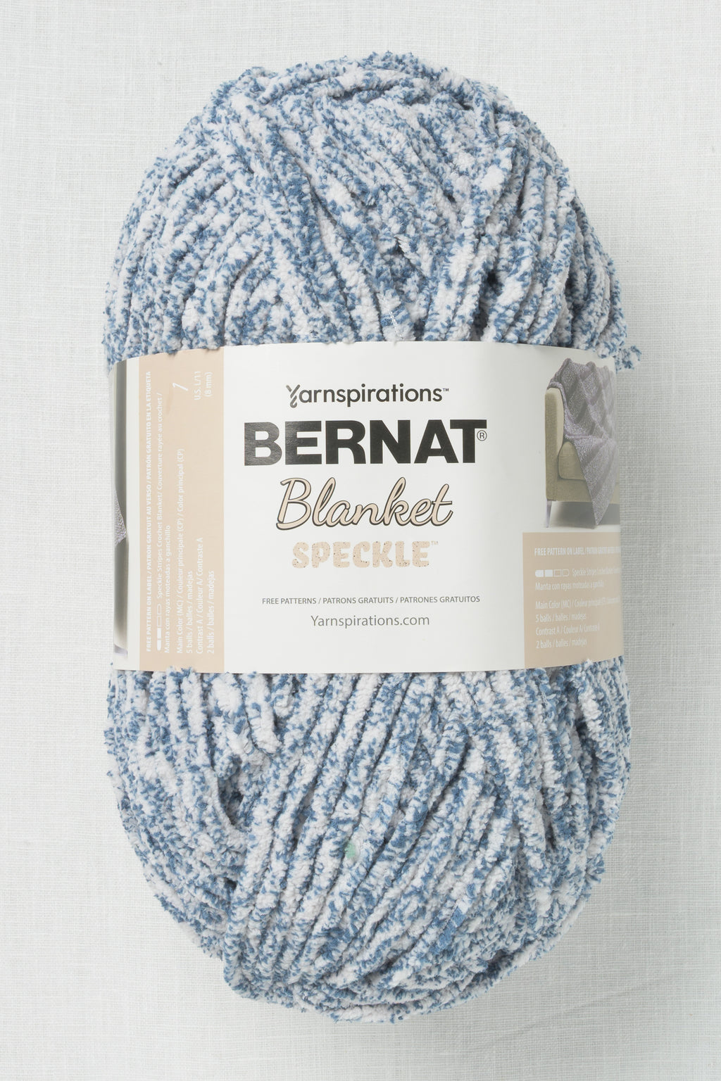 Bernat Blanket Speckle Squall