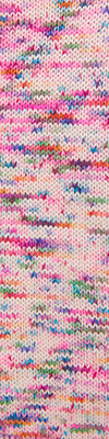 Cascade Heritage 6 Hand Paints 613 Tropical Blooms swatch