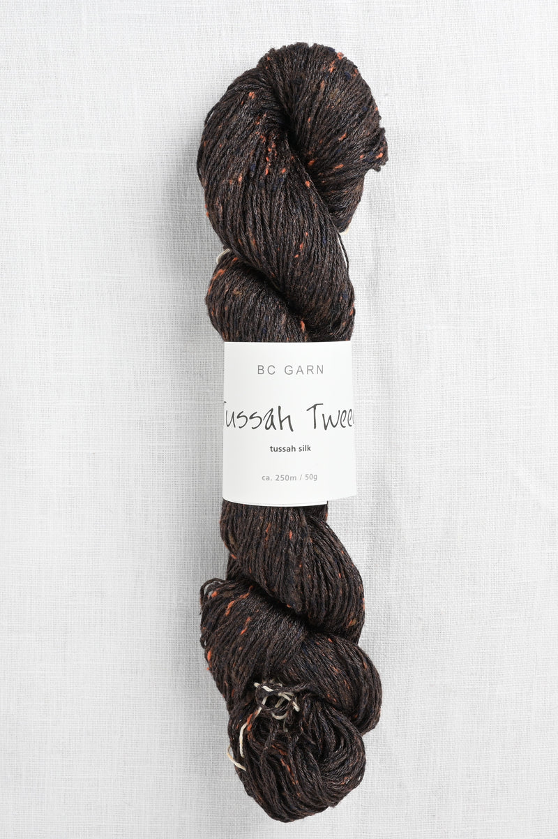 BC Garn Tussah Tweed 8 Dark Brown (Discontinued)