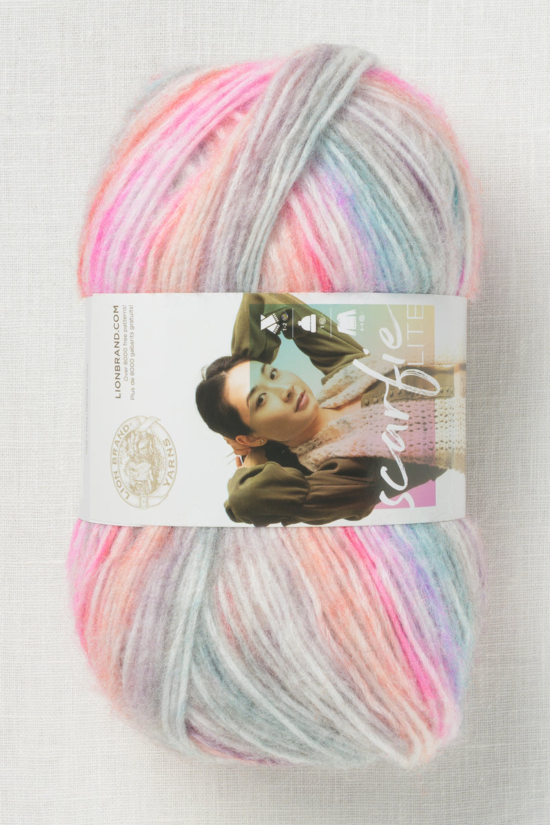 Lion Brand Scarfie Lite 602G Sunset