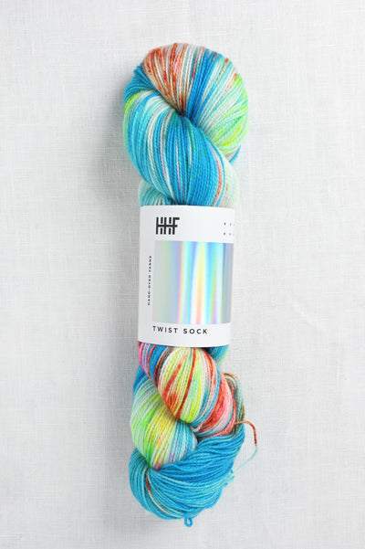 Hedgehog Fibres Twist Sock Bubble