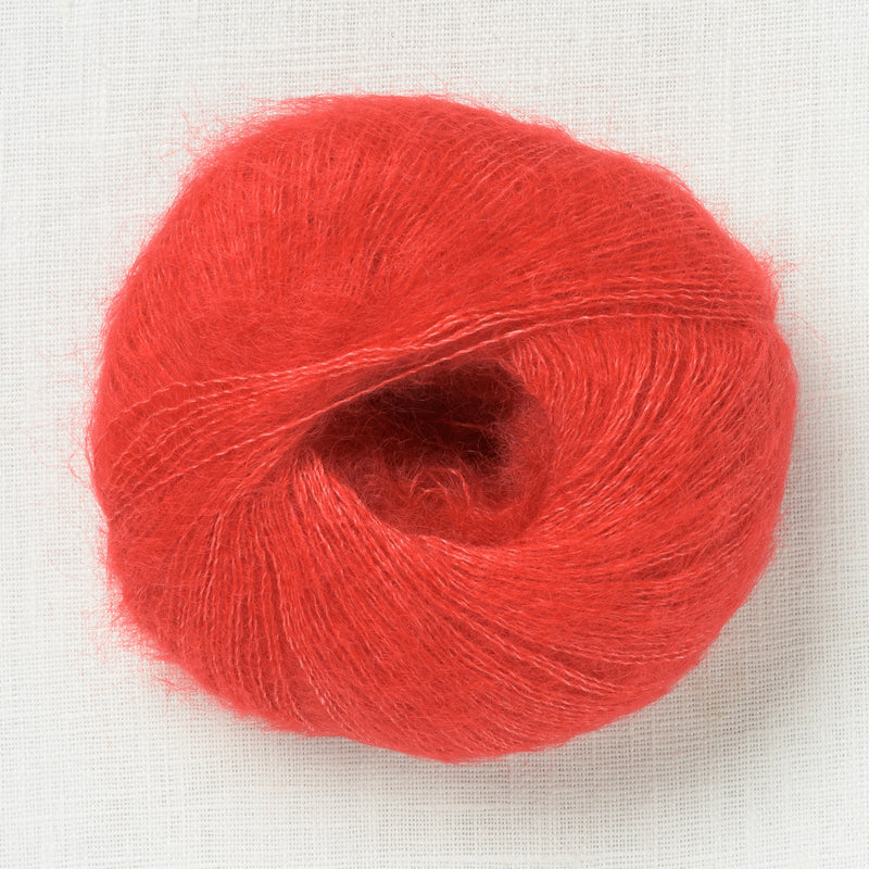 Knitting for Olive Soft Silk Mohair Red Currant
