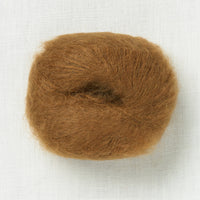 Knitting for Olive Soft Silk Mohair Ocher Brown
