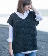Flat Rib Popover by Churchmouse Yarns and Teas