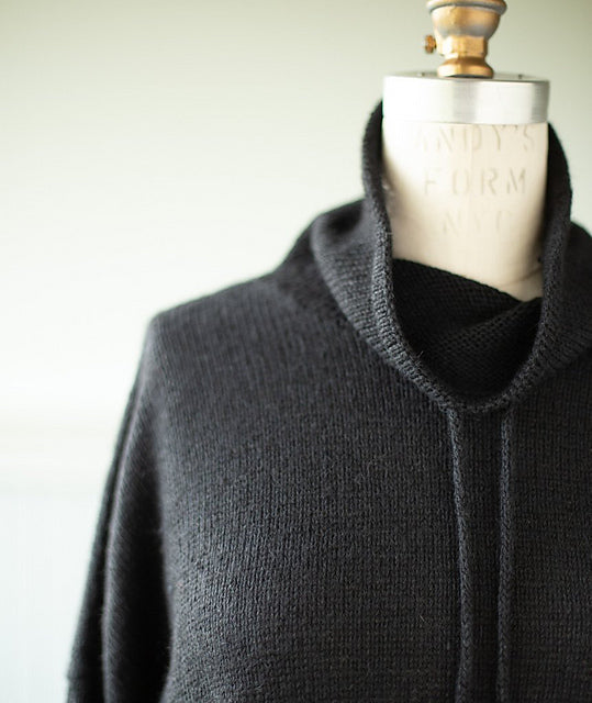 Funnel Neck Pullover by Churchmouse Yarns and Teas