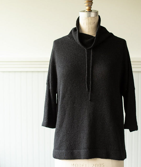 Funnel Neck Pullover by Churchmouse Yarns and Teas