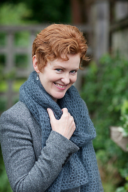Kelly's Frothy Scarf & Wrap by Churchmouse Yarns and Teas