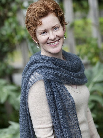 Kelly's Frothy Scarf & Wrap by Churchmouse Yarns and Teas