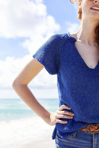 Stone Harbor Pullover (Knit) by Lion Brand Yarn