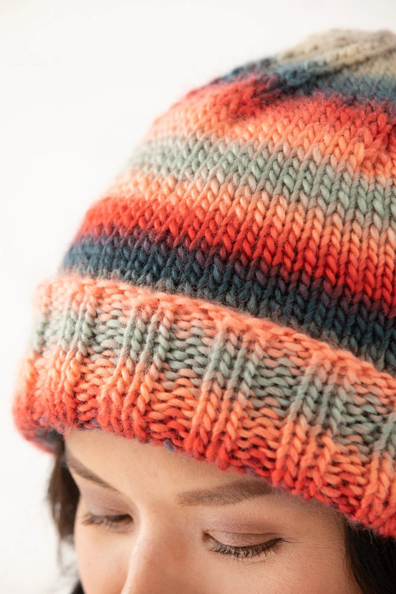 Hazlet Hat (Knit) by Lion Brand Yarn