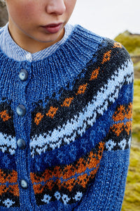 Petrine Cardigan (Knit) by Lion Brand Yarn