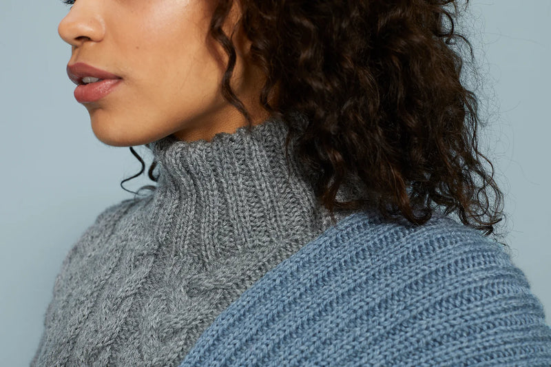 Lane Poncho (Knit) by Lion Brand Yarn