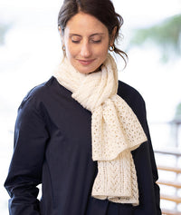 Lace Sampler Scarf by Churchmouse Yarns and Teas