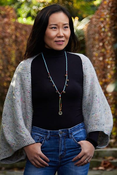 Tweedy Shrug by Beata Jezek