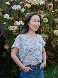 Blooming Breeze Tee by Beata Jezek